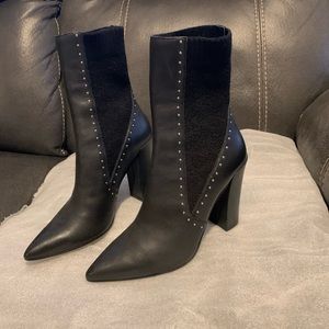Dolce Vita black heeled boots 8.5
